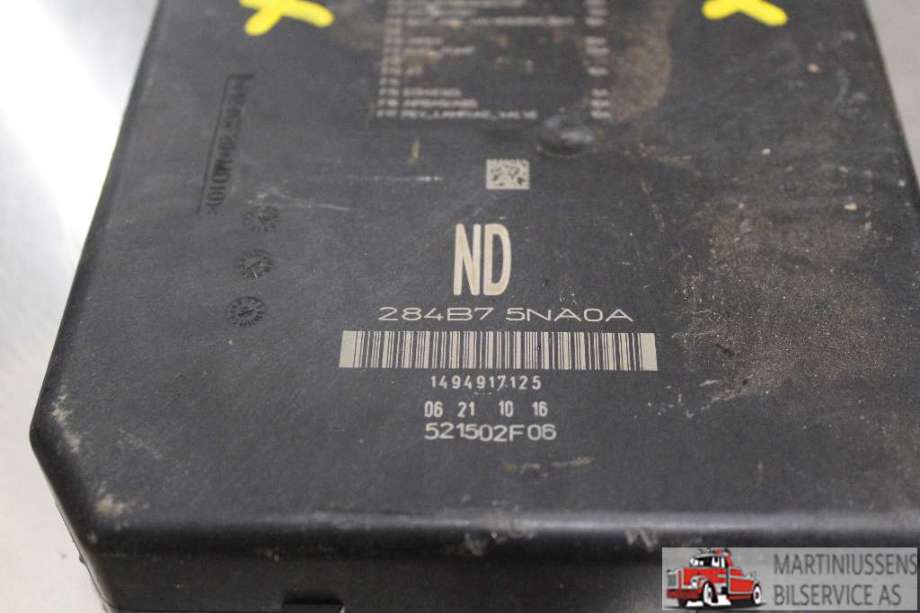 Sikringsboks til Nissan Qashqai 2014-2021 (Type II)  (NISSAN|284B7 5NA0A|)