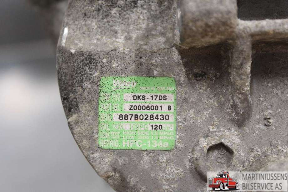 Aircondition kompressor til Jeep Wrangler 2007-->> (Type III) (JEEP|887B028430|)