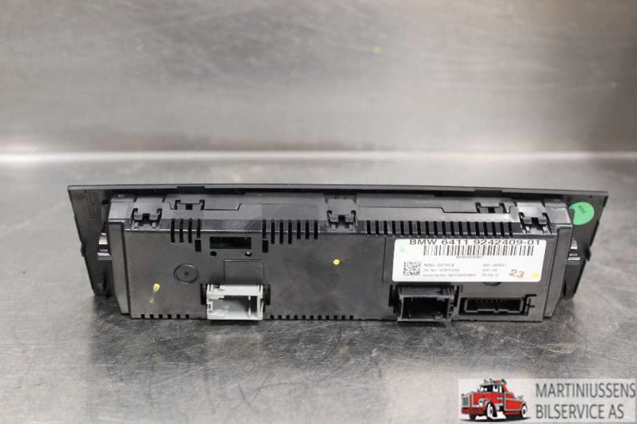 Varmeapparat betjening til BMW X1 2009-2015 (E84) (E84) (BMW||6411 9242409-01)