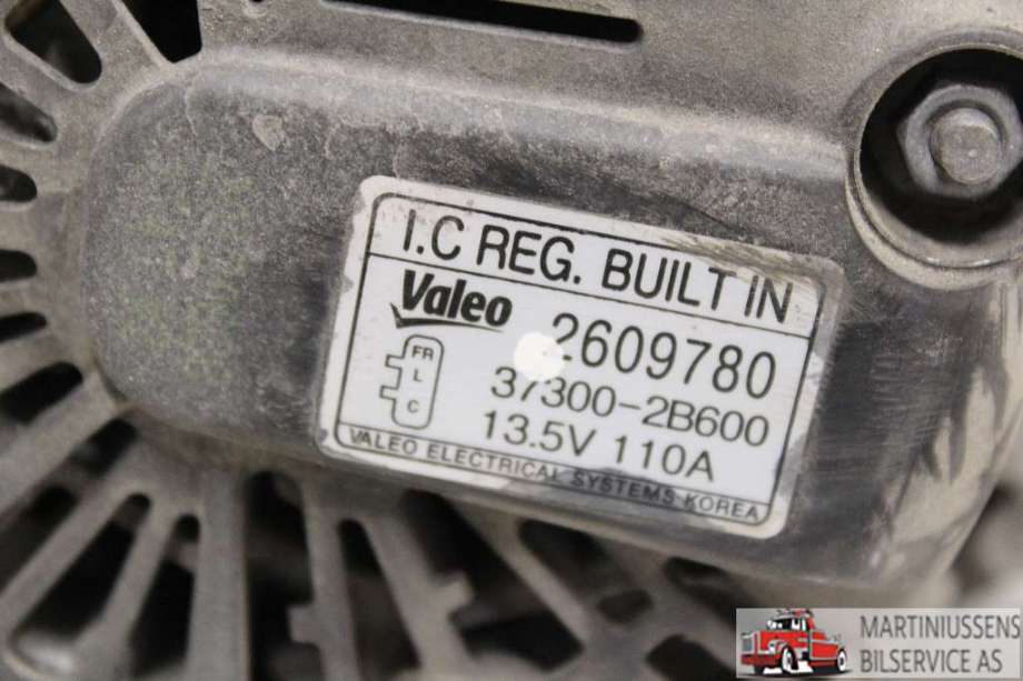 Dynamo til Kia Sportage 2010-2016 (Type III)  (KIA|37300-2B600|)