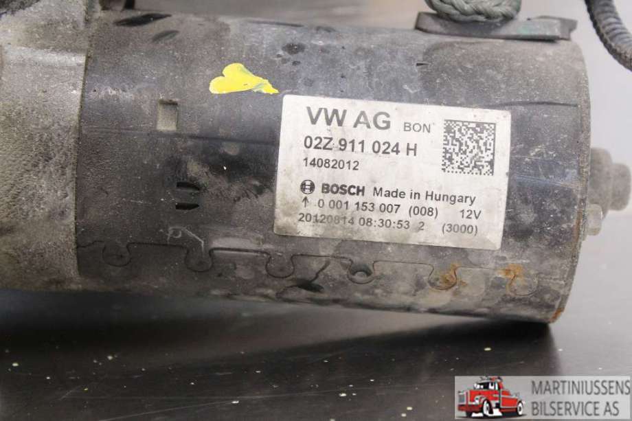 Starter diesel til VW Caddy 2010-2015 (Type III, Fase 2)  (VOLKSWAGEN|)