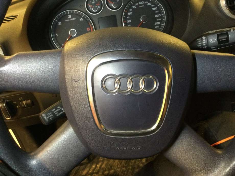 Airbag rattpute til Audi A3, 2009-2012 (Type II, Fase 2)  (AUDI|)