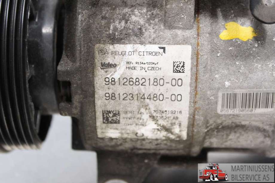 Aircondition kompressor til Peugeot 308 2013-2021 (Type II)  (PEUGEOT|981231448000|)