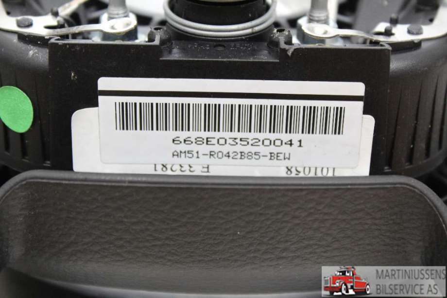 Airbag rattpute til Ford C-Max 2010-2015 (Type II, Fase 1)  (FORD||AM51-R042B85-BEW)