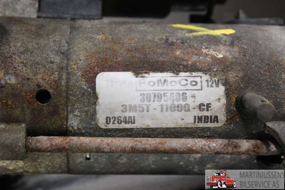 Starter diesel til Volvo V70 2007-2013 (Type III, Fase 1)  (VOLVO|30795406|)