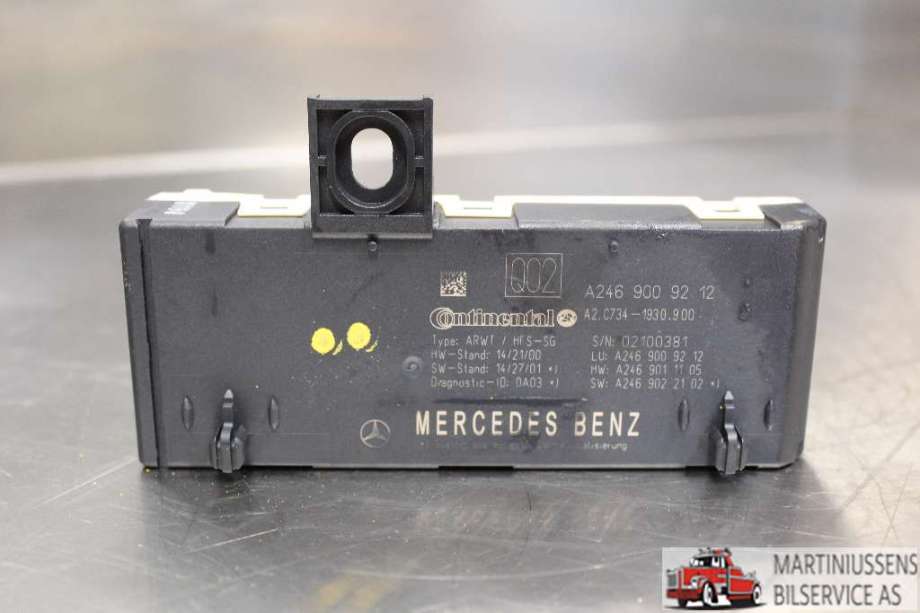 Styreenhet elektrisk bakluke til Mercedes GLA, 2014-2020 (X156) (X156) (MERCEDES|A246 900 92 12)