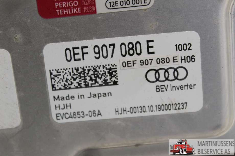 DCDC converter elbil til Audi e-tron 2018-->>  (AUDI||0EF 907 080 E)