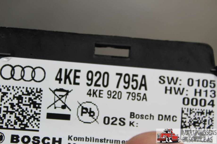 Speedometer til Audi e-tron 2018-->>  (AUDI||4KE 920 795A)
