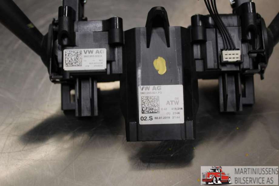 Bryter combi til VW Caddy 2015-2020 (Type III, Fase 3)  (VOLKSWAGEN|5K0.953.521.FG|)