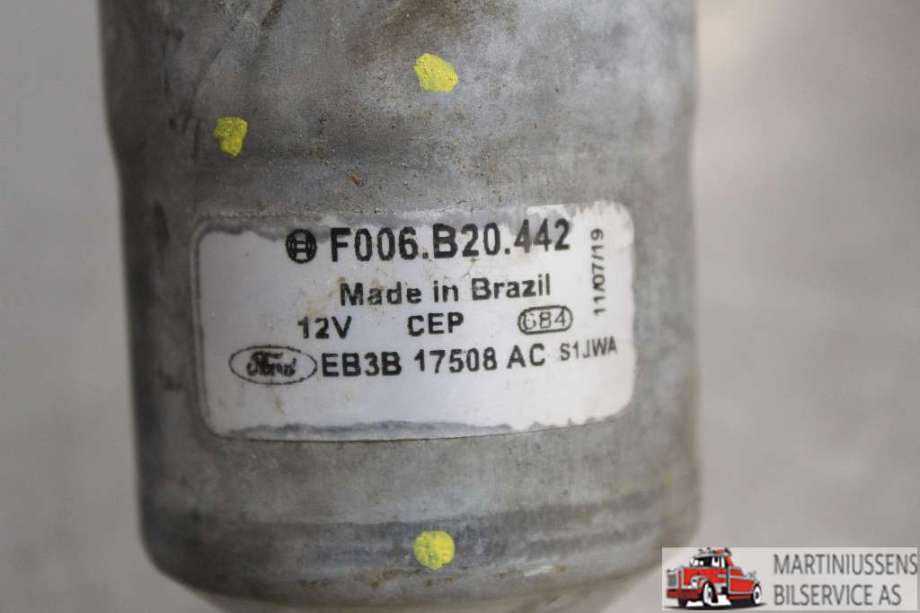 Viskermotor frontrute til Ford Ranger / Ranger Raptor 2015-2022  (FORD||F006.B20-442)