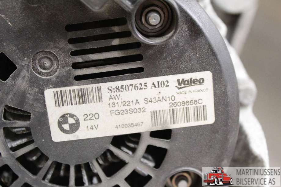 Dynamo til BMW 5-Serie 2010-2017 (F10/F11) (F10/F11) (BMW|S:8507625 A102|)