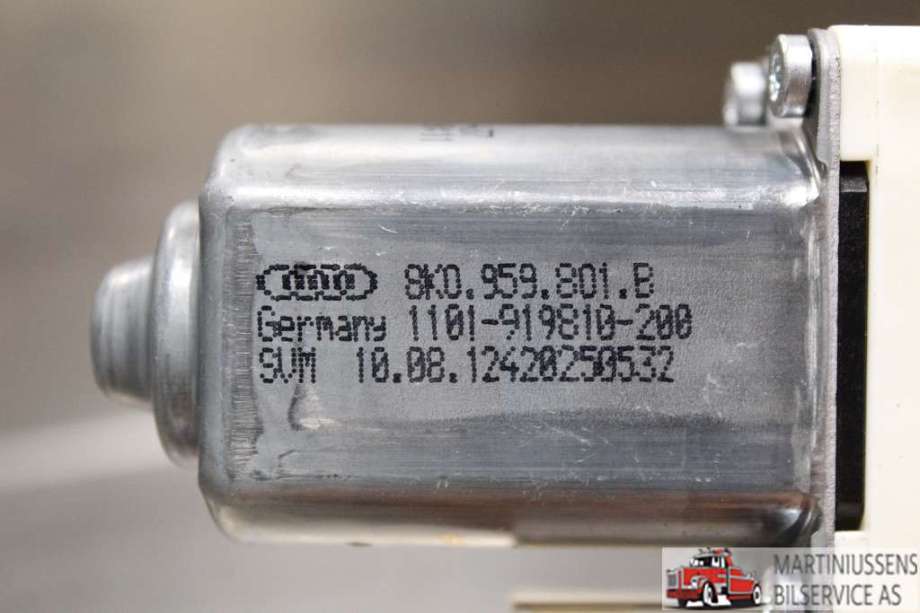 Ruteheis venstre til Audi Q5 2012-2017 (Type I, Fase 2)  (AUDI|8K0.959.801.B|)
