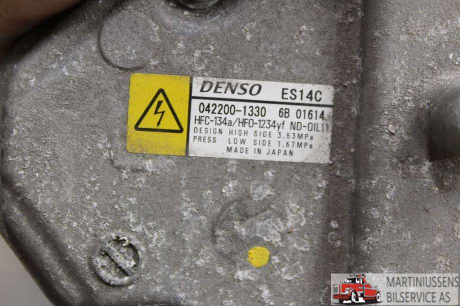 Aircondition kompressor til Toyota Auris 2015-2019 (Type II, Fase 2)  (TOYOTA||042200-1330)