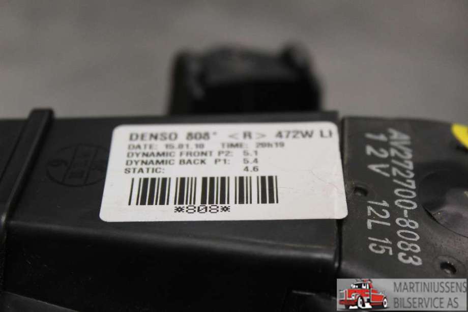 Varmeapparat motor til Toyota Auris 2010-2012 (Type I, Fase 2)  (TOYOTA|AV272700-8083|)