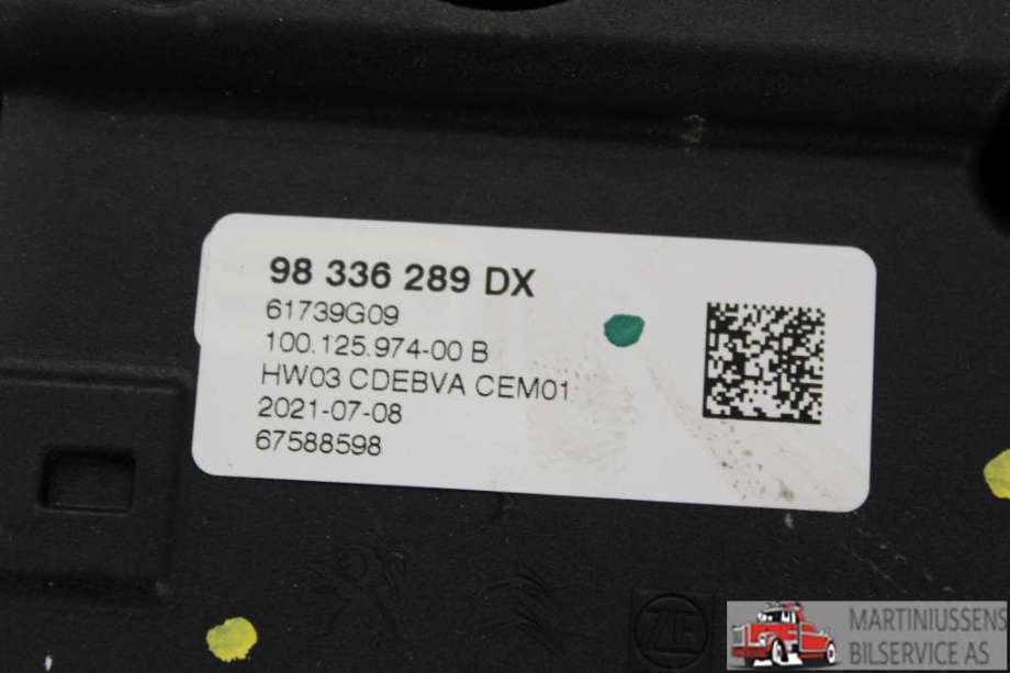 Girstang/girvelger automat til Citroën C5, Aircross 2019-->>  (CITROEN|98336289DX|)