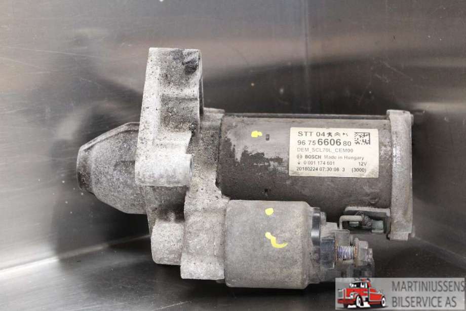 Starter diesel til Toyota Proace, 2016-->> (Type II)  (TOYOTA|96 75 6606 80)