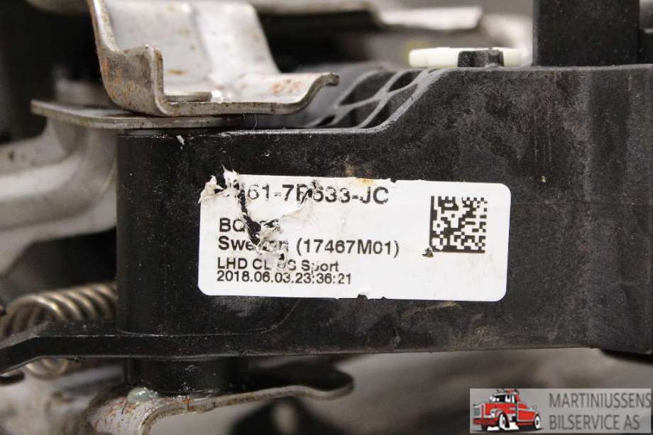 Pedal gass/brems/clutch til Ford Focus 2018-->> (Type IV)  (FORD|)