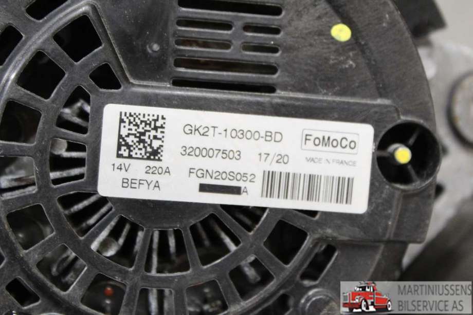 Dynamo til Ford Kuga 2019-->> (Type III)  (FORD||GK2T-10300-BD)