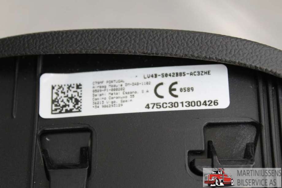 Airbag rattpute til Ford Kuga 2019-->> (Type III)  (FORD||LV4B-S042B85-AC3ZHE)