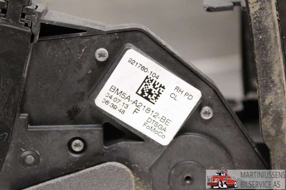 Låsekasse høyre til Ford Focus 2011-2014 (Type III, Fase 1)  (FORD|)