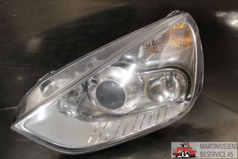 Frontlykt venstre xenon til Ford S-Max 2010-2015 (Type I, Fase 2)  (FORD|6M21-13D155-AK|)