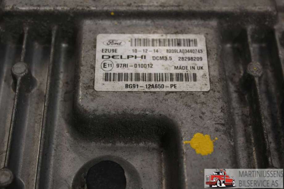 Styreenhet motor til Ford S-Max 2010-2015 (Type I, Fase 2)  (FORD|BG91-12A650-PE|)