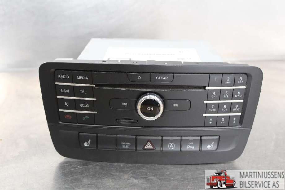 Bilstereo til Mercedes GLA 2014-2020 (X156) (X156) (MERCEDES||A 246 900 23 18)