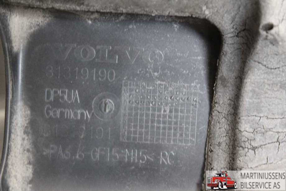 Motordeksel over motor til Volvo V70 2007-2013 (Type III, Fase 1)  (VOLVO||31319190)