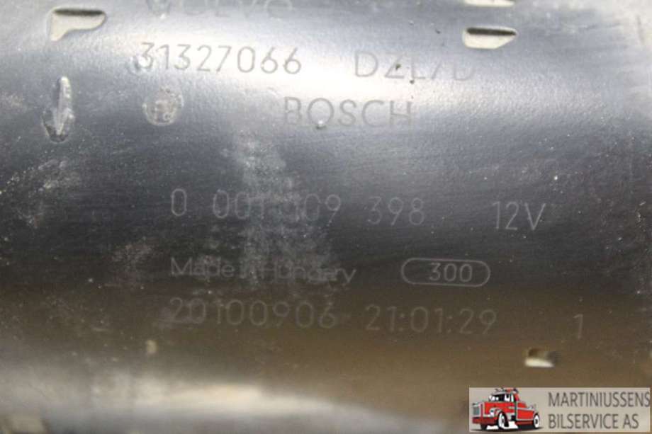 Starter diesel til Volvo V70 2007-2013 (Type III, Fase 1)  (VOLVO||0 001 109 398)