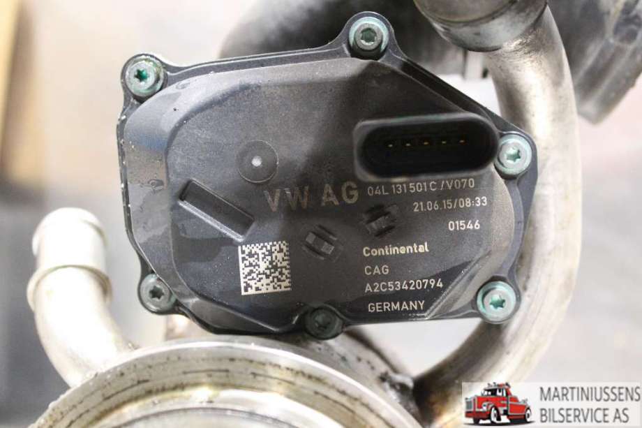 EGR-ventil til VW Passat 2015-2019 (Fase 1) (B8) (B8) (VOLKSWAGEN|04L 131 501 C|)