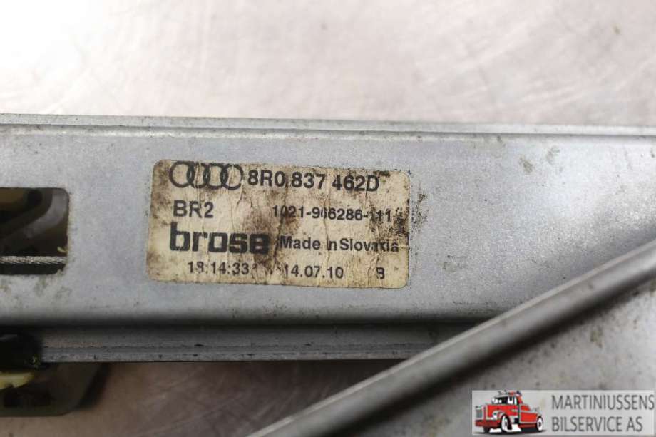 Ruteheis til Audi Q5 2008-2012 (Type I, Fase 1)  (AUDI||8RO 837 462D)