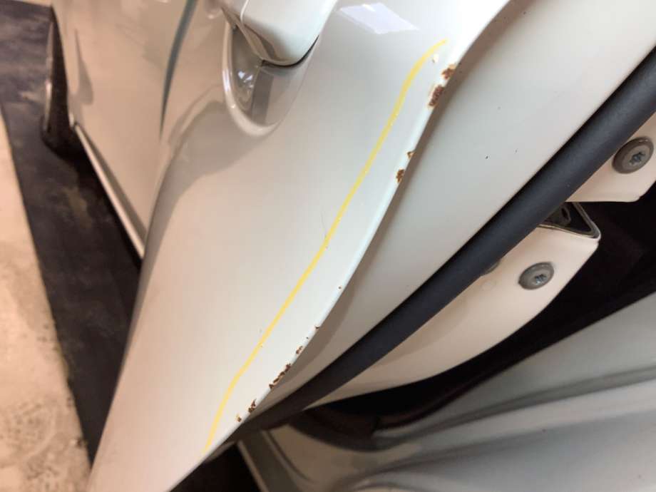 Dør venstre bak til Toyota Yaris 2012-2014 (Type III, Fase 1)  (TOYOTA|)