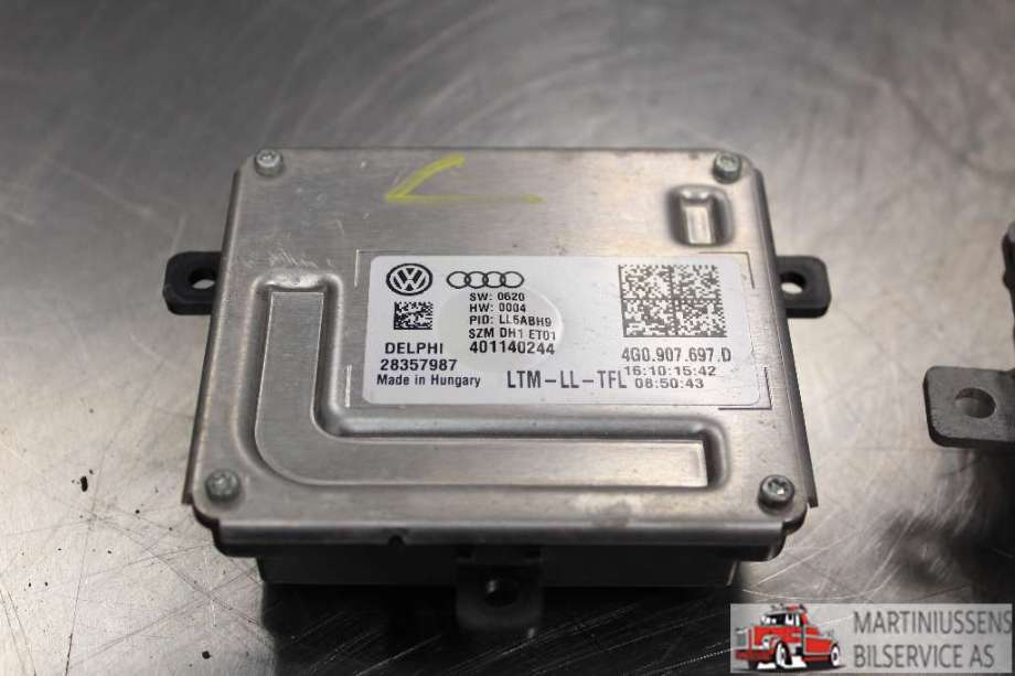 Styreenhet xenon/ballast til Škoda Octavia 2013-2016 (Type III, Fase 1)  (SKODA|4G0.907.697.D|)