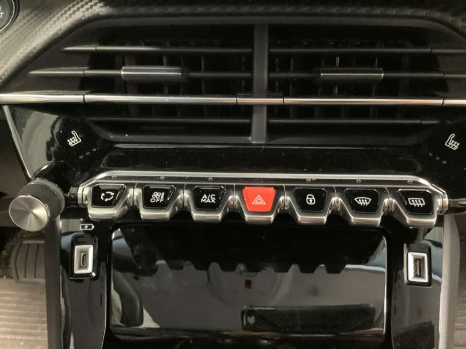 Varmeapparat betjening til Peugeot 2008, 2019-->> (Type II)  (PEUGEOT|)