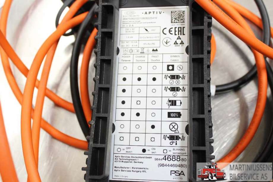 Batterilader kabel til Toyota Proace City 2020-->>  (TOYOTA|)