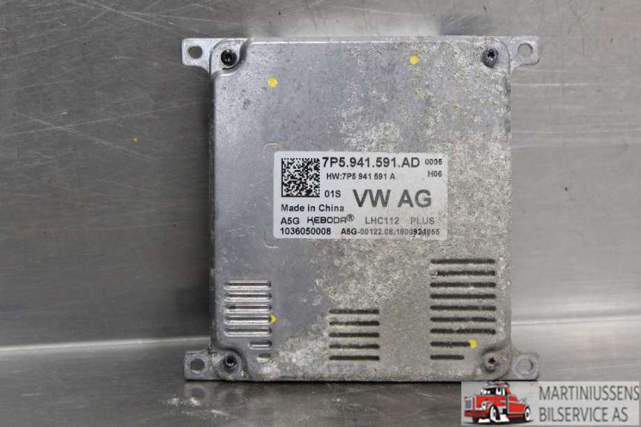 Styreenhet xenon/ballast til VW e-Golf, 2017-2020 (Fase 2)  (VOLKSWAGEN|)