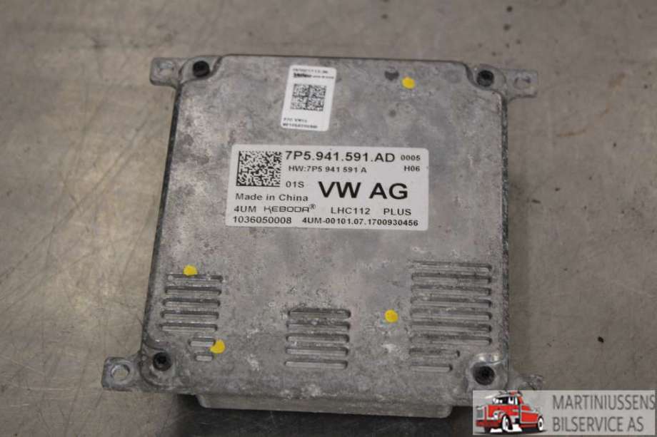 Styreenhet xenon/ballast til VW Polo, 2017-2021 (Type VI, Fase 1)  (VOLKSWAGEN|)