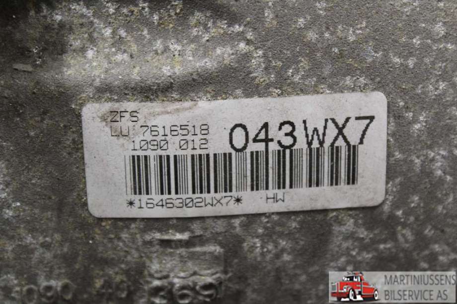 Girkasse automat til BMW 5-Serie 2010-2017 (F10/F11) (F10/F11) (BMW|LU 7616518||043WX7)