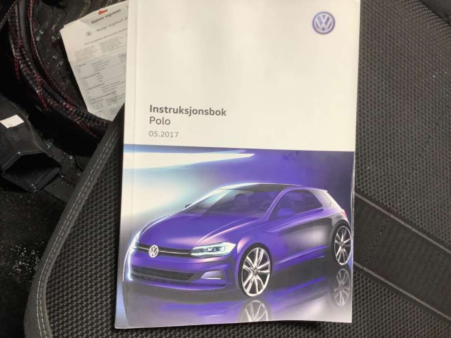 Instruksjonsbok til VW Polo, 2017-2021 (Type VI, Fase 1)  (VOLKSWAGEN|)