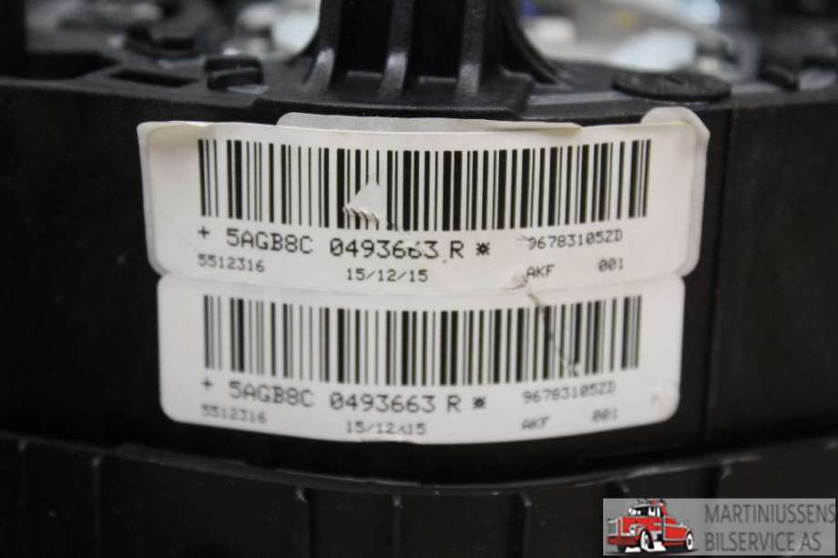 Airbag rattpute til Peugeot 308 2013-2021 (Type II)  (PEUGEOT||5AGB8C)