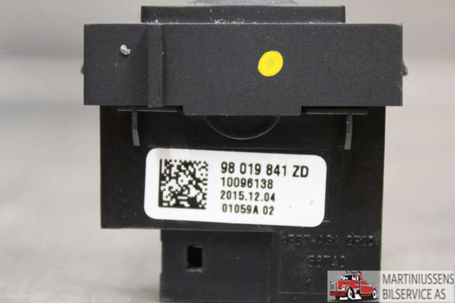 Bryter setevarme til Peugeot 308 2013-2021 (Type II)  (PEUGEOT||98 019 841 ZD)