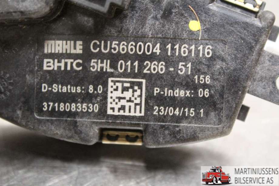 Varmeapparat motstand til Mercedes Vito 2014-->> (W447) (W447) (MERCEDES||CU566004 116116)