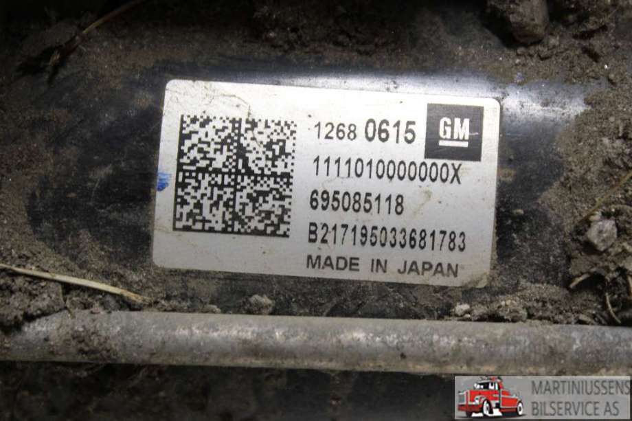 Starter til Opel Astra K 2015-->>  (OPEL||695085118)