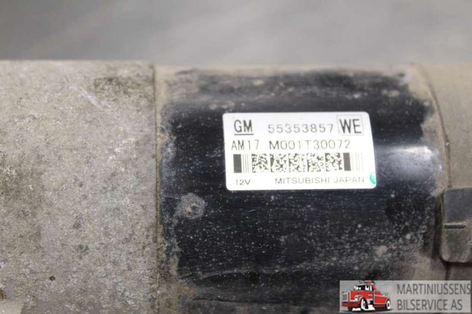 Starter diesel til Opel Insignia A 2009-2014  (OPEL|55353857|)