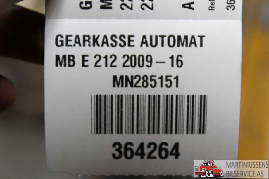 Girkasse automat til Mercedes E-Klasse, 2013-2016 (Fase 2) (W212) (W212) (MERCEDES|)