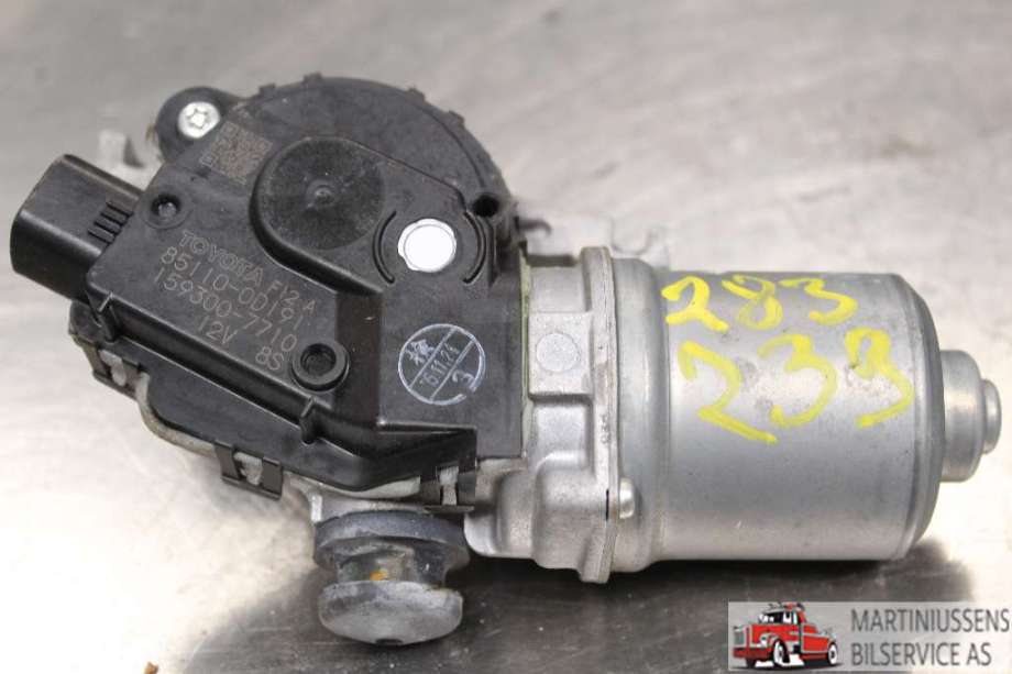 Viskermotor frontrute til Toyota Yaris, 2012-2014 (Type III, Fase 1)  (TOYOTA|)