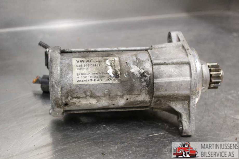 Starter til Audi A3 2012-2016 (Type III, Fase 1)  (AUDI||02E 911 024 B)