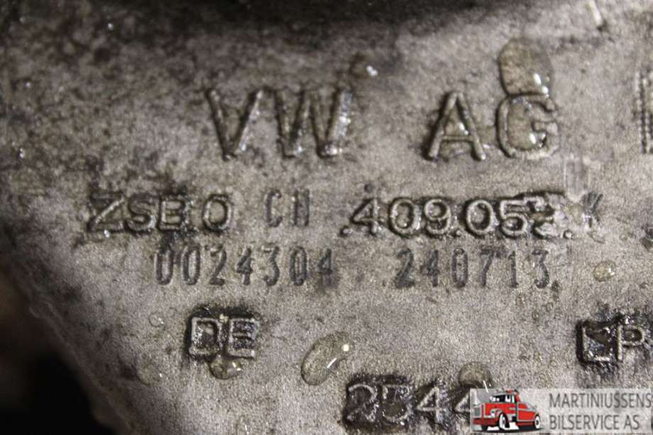 Girkasse 4WD fordelingskasse til Audi A3 2012-2016 (Type III, Fase 1)  (AUDI||409053)