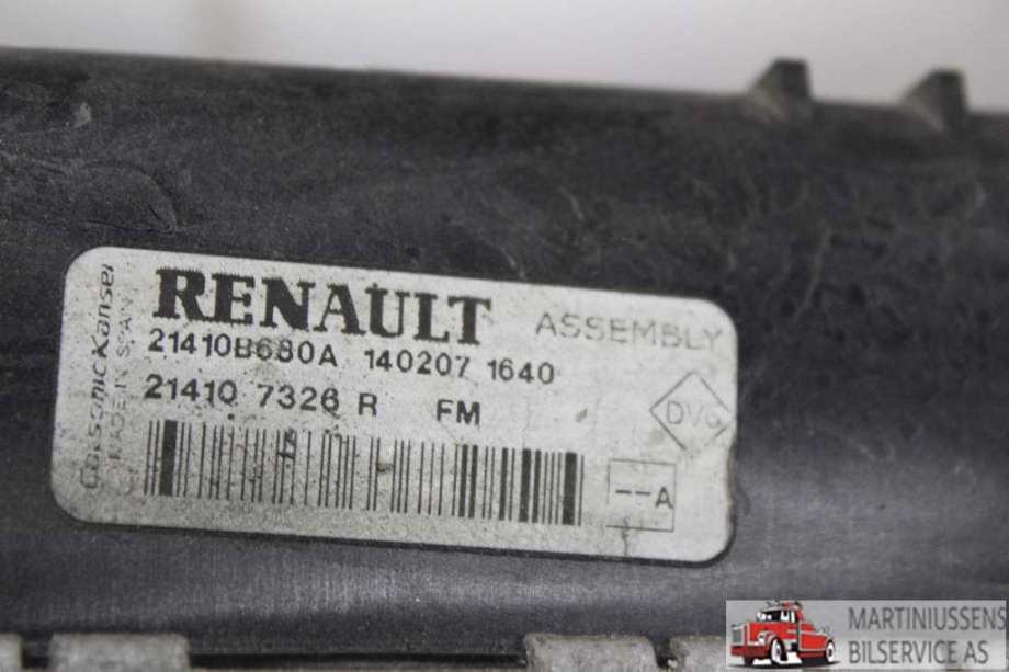 Radiator (manuell gir) til Renault Captur 2013-2020 (Type I)  (RENAULT||21410 7328 R)