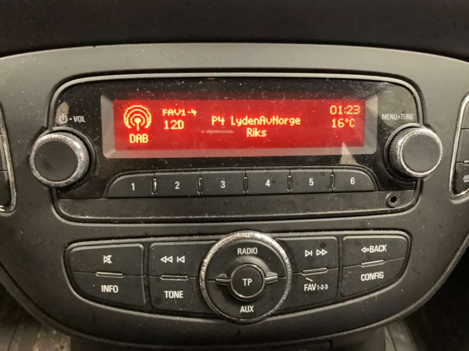 Bilstereo til Opel Corsa E, 2015-2019  (OPEL|)